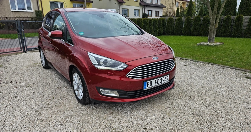 Ford C-MAX cena 38900 przebieg: 140000, rok produkcji 2015 z Piekary Śląskie małe 596